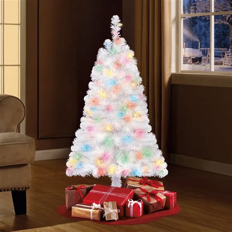 artificial christmas tree led lights|led light christmas trees clearance.